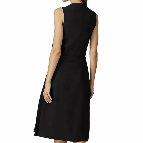 Paco Rabanne Pleated Black Dress - Picture 2 of 5